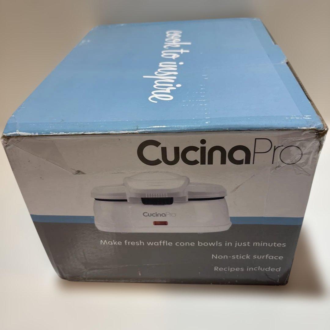 新品未使用未開封CucinaPro ダブルワッフルボウルメーカー