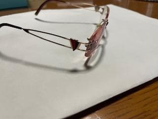 FLAIR フレアー ドイツ製 ブランド 眼鏡 メガネ ピンク メタルフレーム