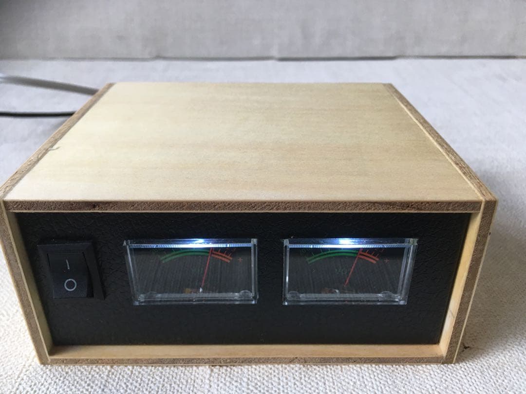 自作ステレオVUメーター183号機(コンパクトタイプ)