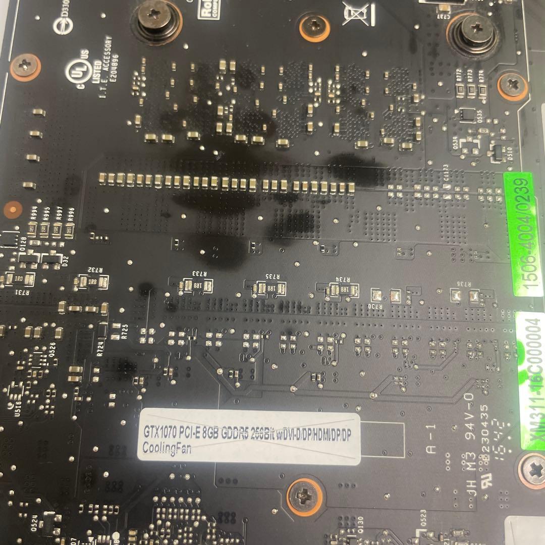 花*子様 「中古動作品•箱無し」　GeForce GTX 1070 8G