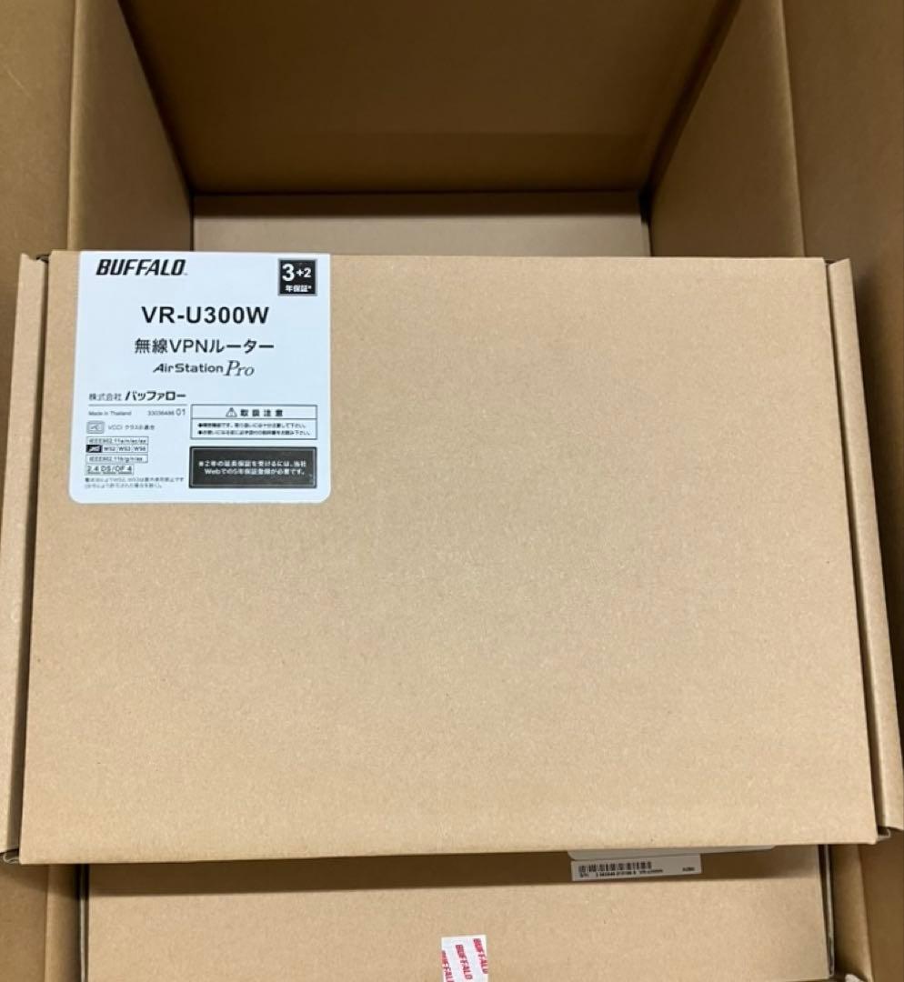 【新品未開封】5台セット‼️ 無線LANルーター BUFFALO VR-U300W