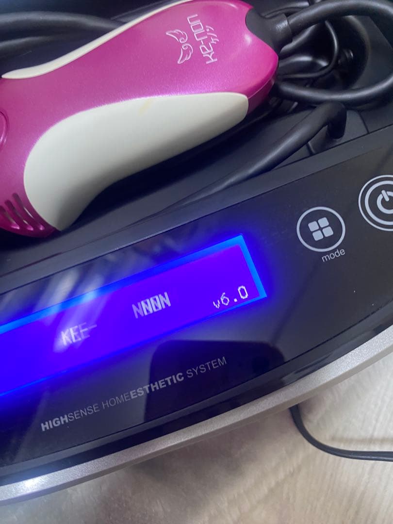 KE-NON 脱毛器 v6.0 ピンク　NIPL-2080
