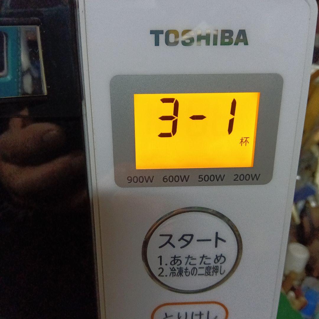 東芝電子レンジ　TOSHIBA フラットテーブル