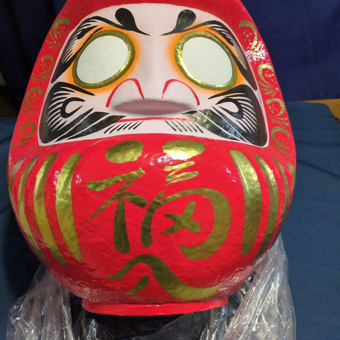 最終　値下げ♡梱包送料1800円込新品保管品　高崎だるま13号（約42cm）