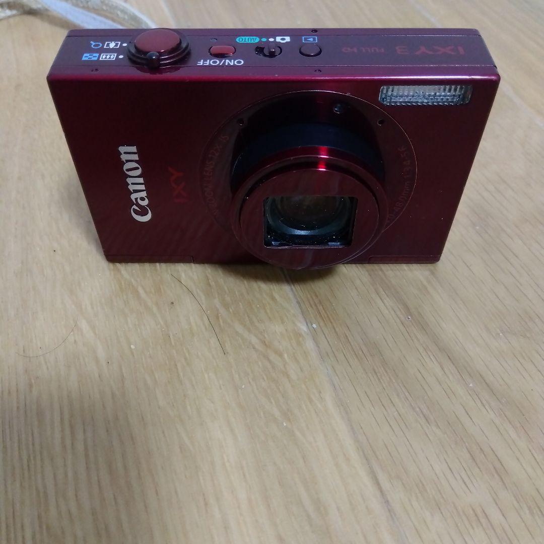 Canon IXY 3 コンパクトデジタルカメラ レッド