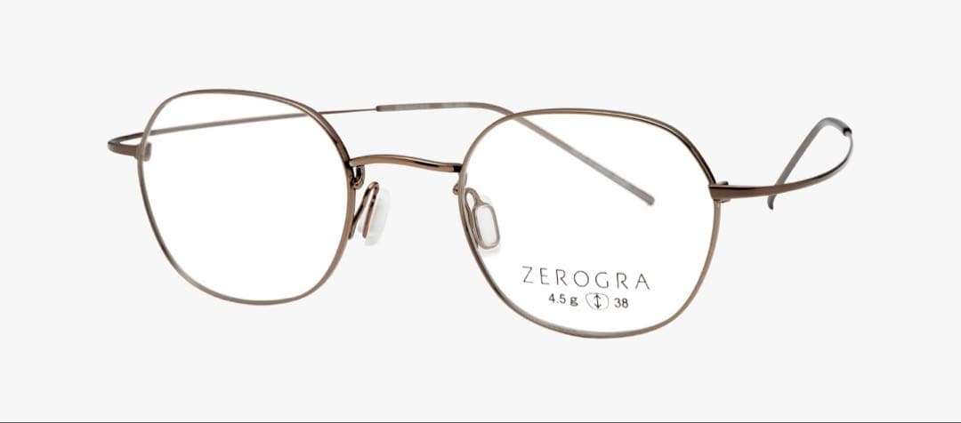 眼鏡市場　ZEROGRA ZEG-S001 ゼログラ　老眼　中近　軽量フレーム