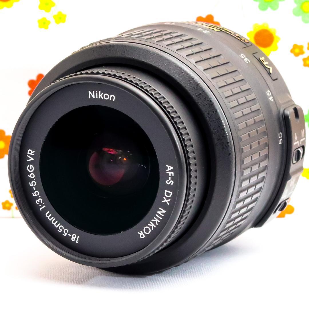 ニコン Nikon D3000☆スマホに転送♪☆手振れ補正付き☆一眼レフの感動！