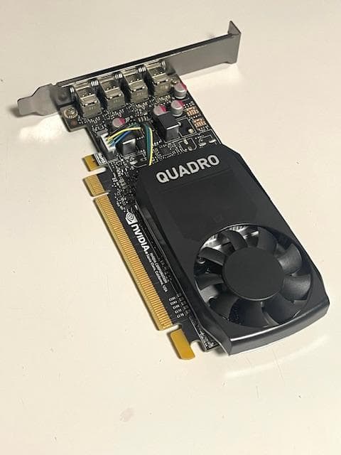 NVIDIA Quadro P1000 4GB 4画面対応 グラフィックボード②