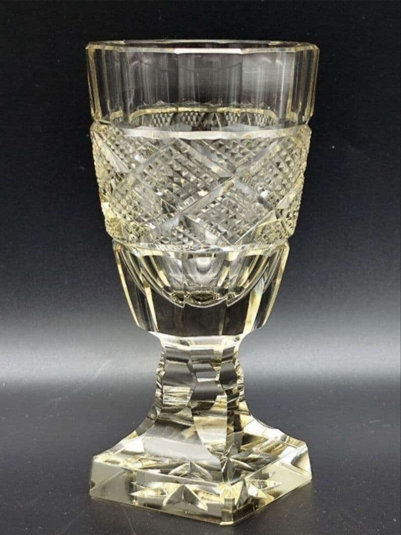 超希少品☆復刻 薩摩切子 脚付杯 サントリー美術館（切子、江戸切子、薩摩切子）