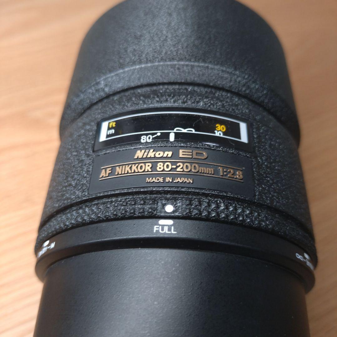 【美品！】AF Nikkor 80-200mm F2.8S　フード付き　大三元