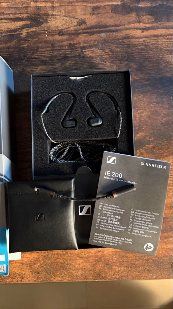 Sennheiser IE200 イヤホン(ライトニングケーブル変換付き)
