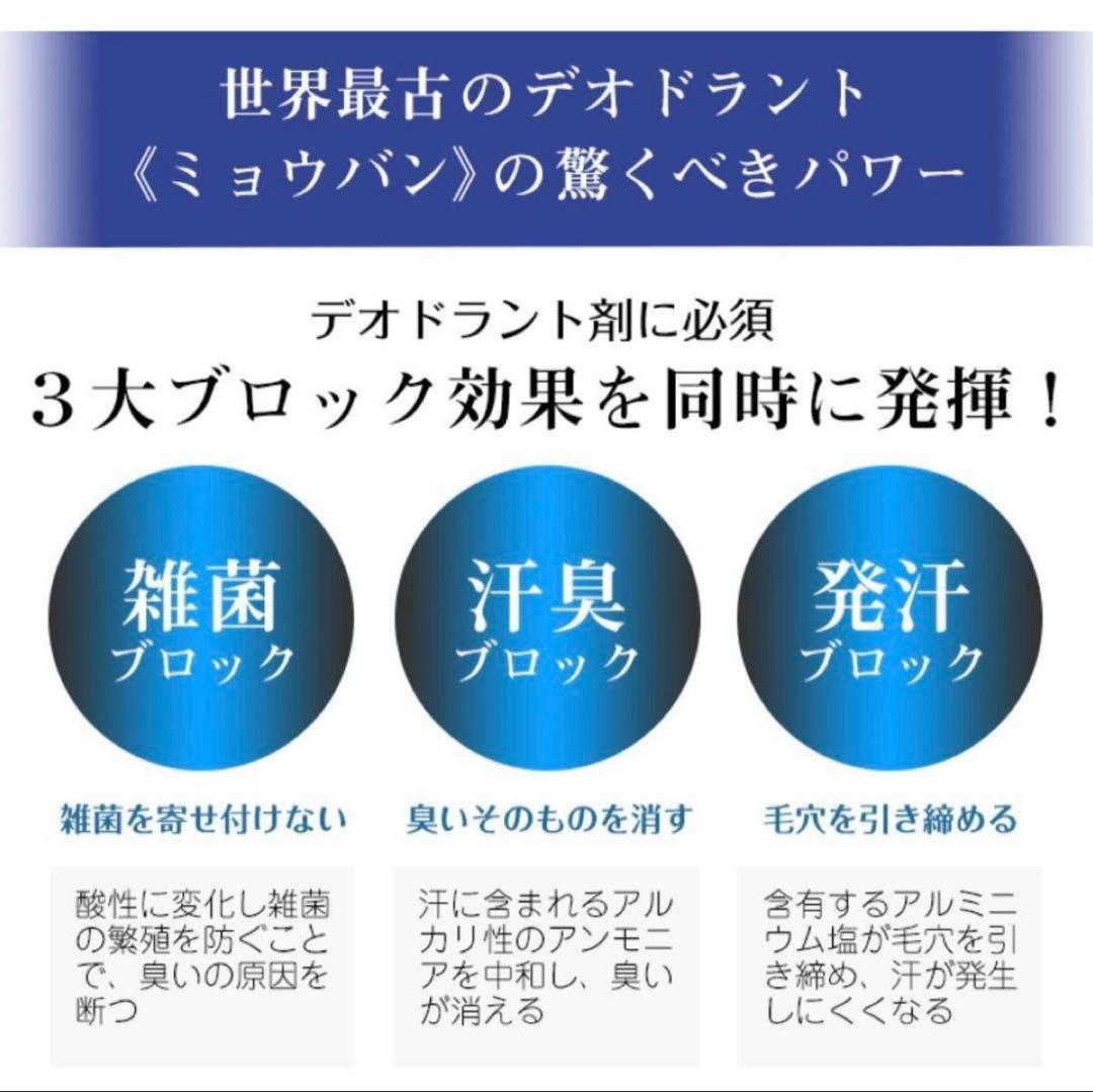 ドクターデオドラント ミョウバンスプレー EX （30ml）４本セット ❻