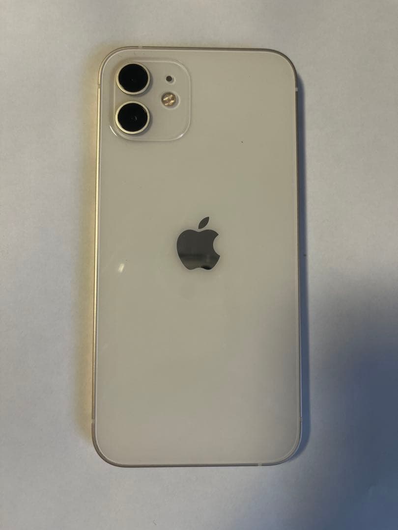 美品Apple iPhone 12 ホワイト 本体 箱付き128G