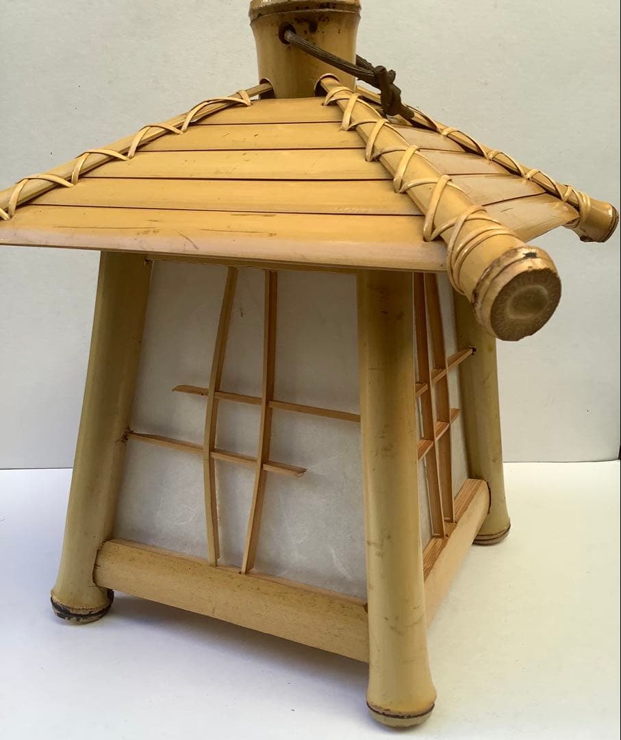 竹灯籠　レトロ