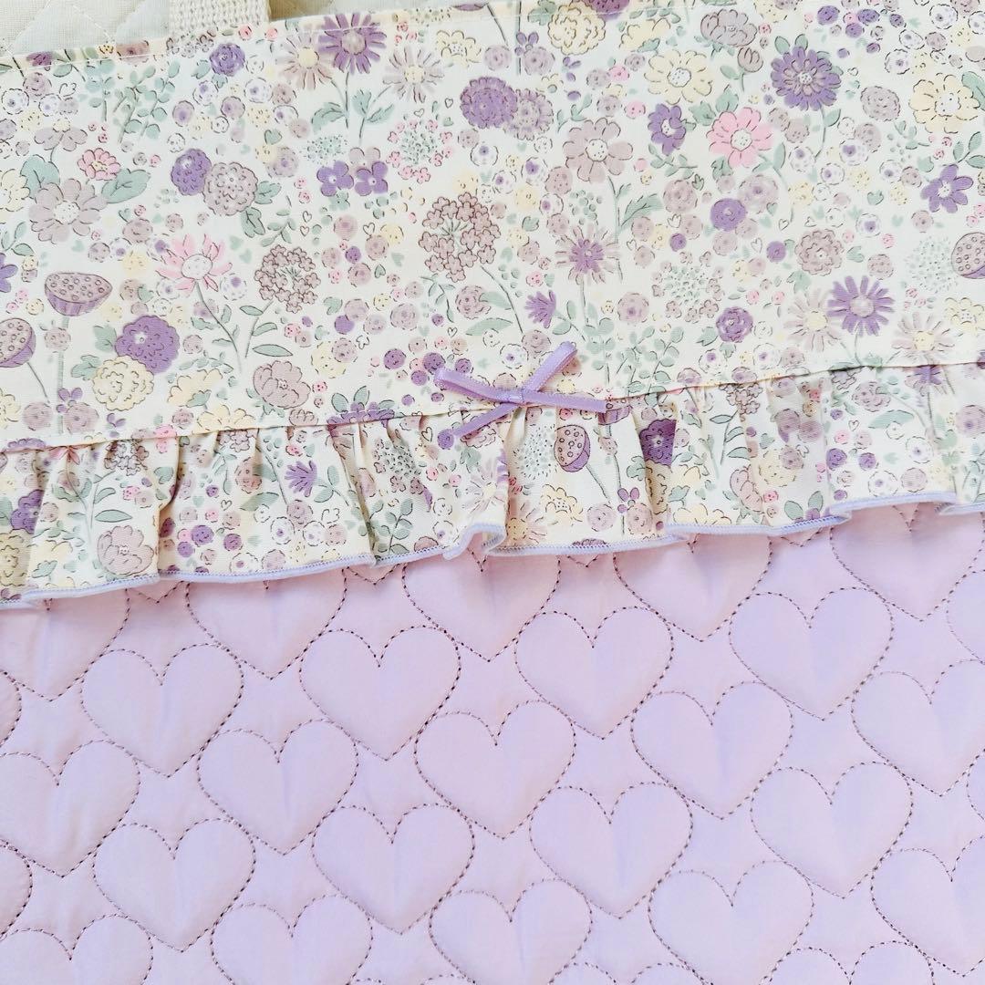 Rちゃんママ専用　入園入学セット　レッスンバッグ　ハンドメイド　パープル