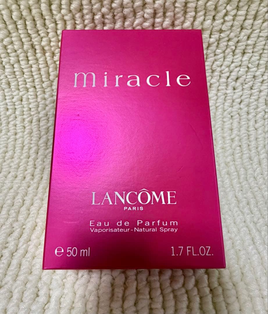 【未使用】LANCOME ランコム ミラク EDP 50ml 外箱付