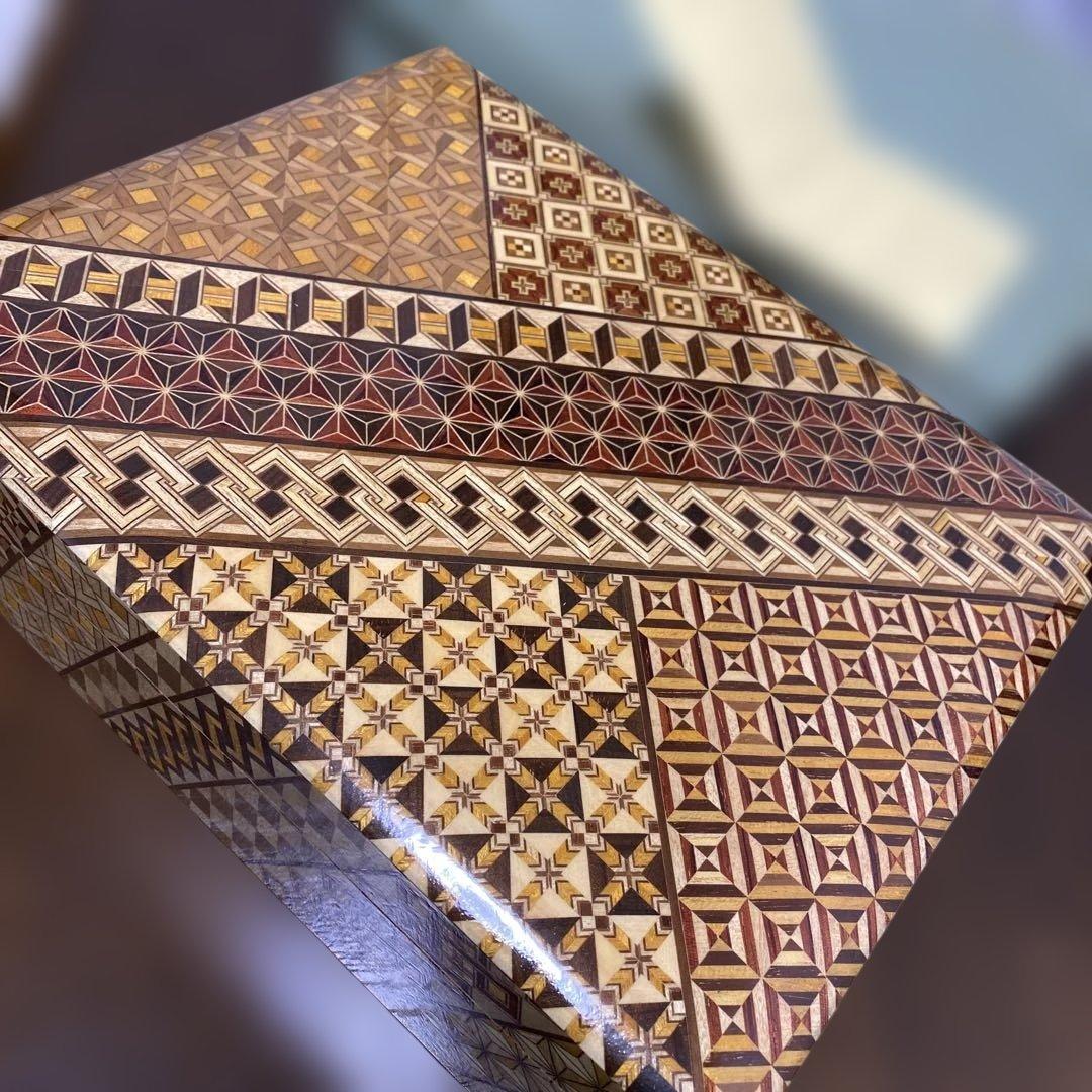 箱根寄木細工30cm