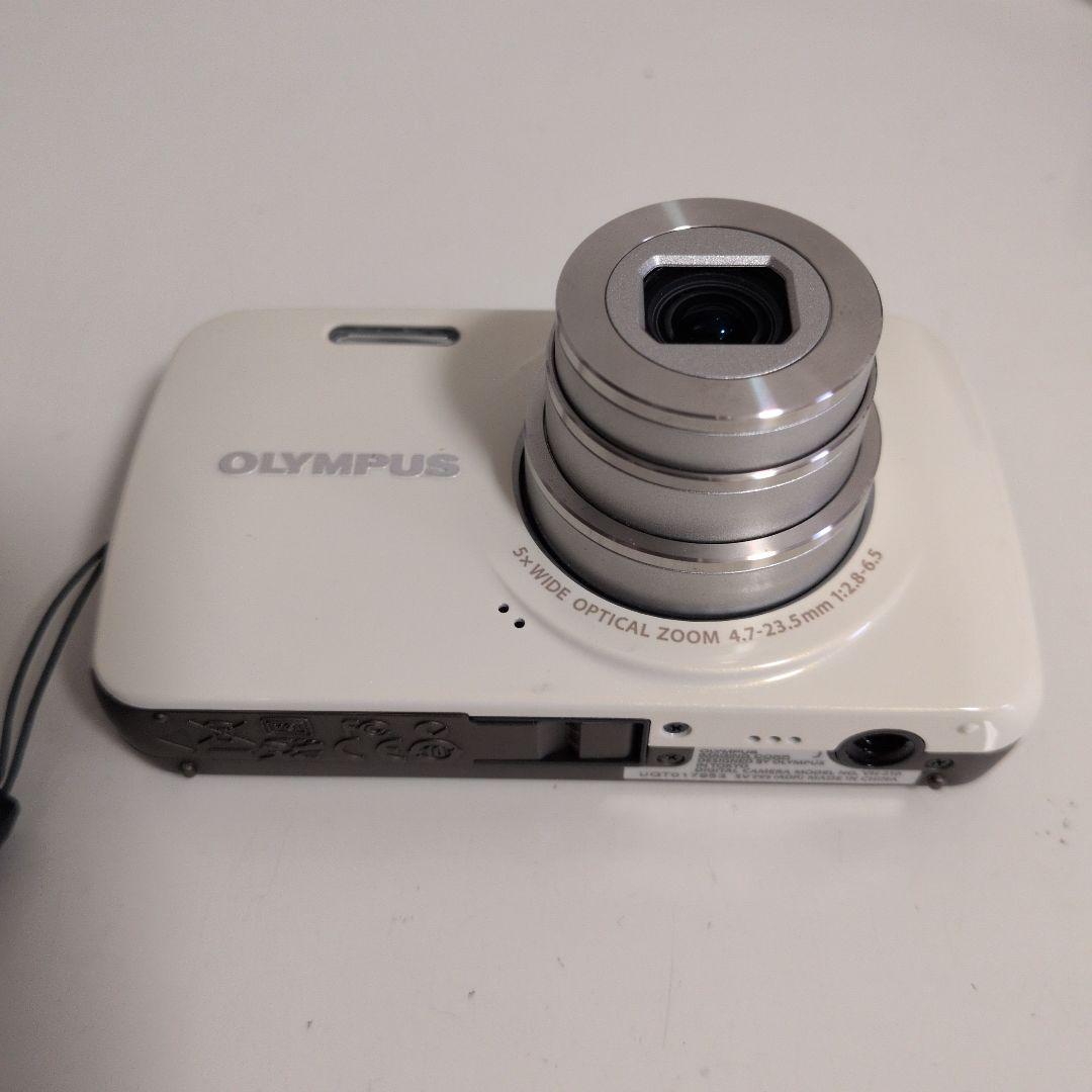 OLYMPUS コンパクトデジタルカメラ ホワイト