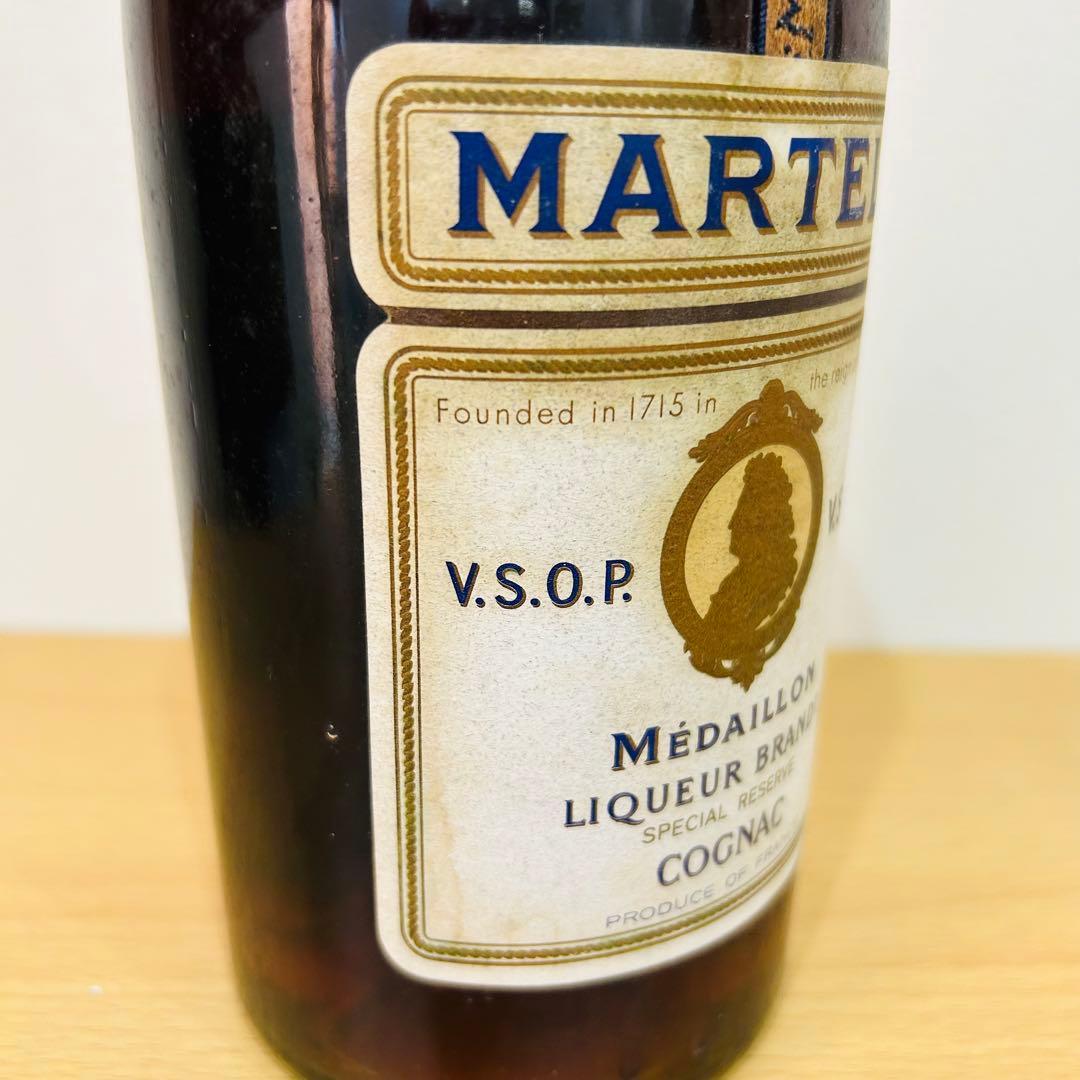 【未開栓・古酒】マーテル VSOP メダリオン 700ml コニャック