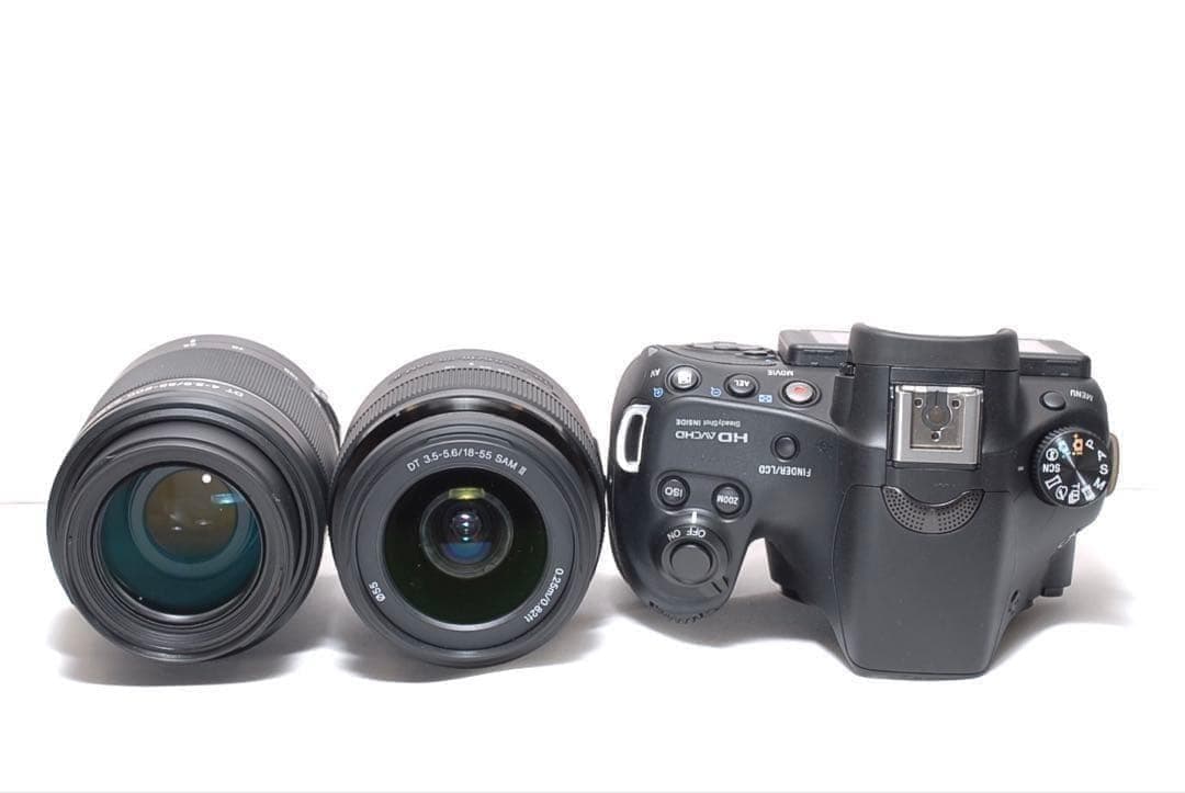 ✨美品✨SONY α58✨ダブルレンズ✨すぐに使えます✨スポーツ観戦に✨