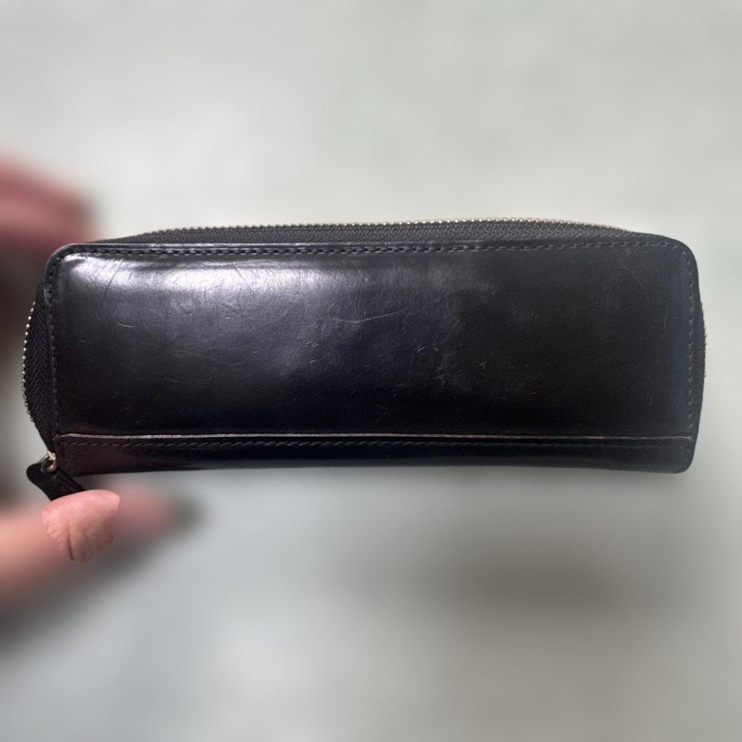Flathority シェルコードバンペンケース 黒　定価30000円