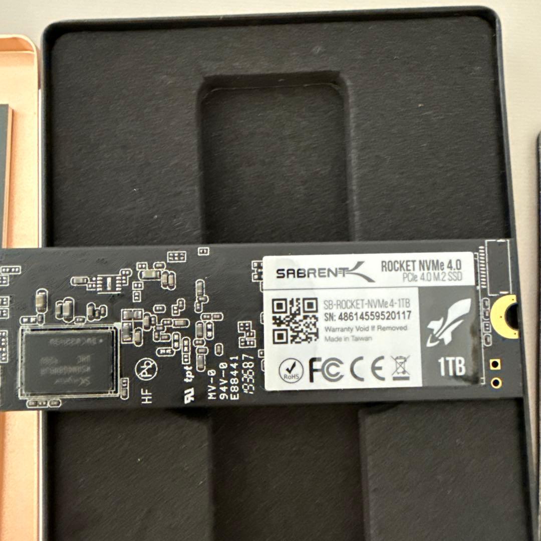 O*a様 SABRENT ROCKET NVMe 4.0 1TB SSD