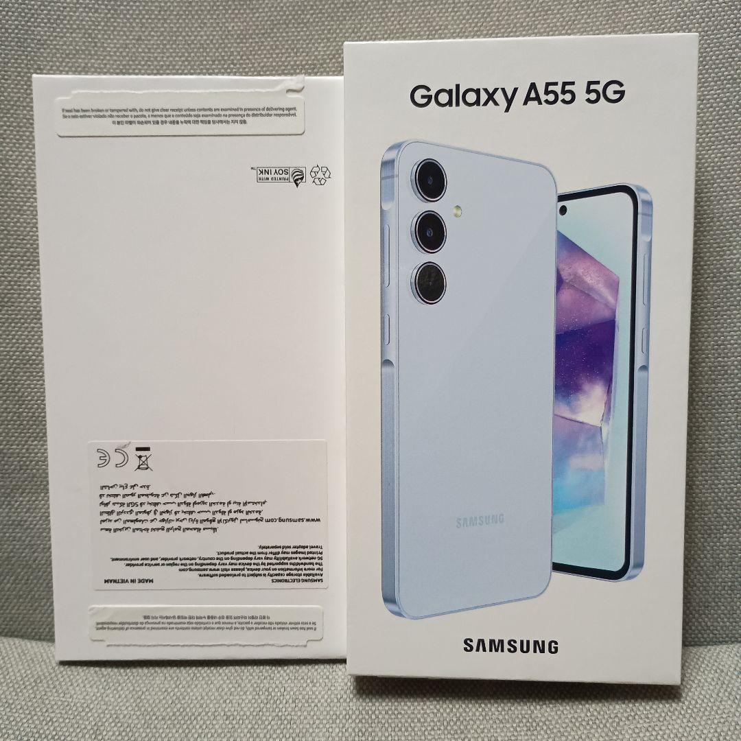 【美品】Samsung Galaxy A55 5G ホワイト 256GB