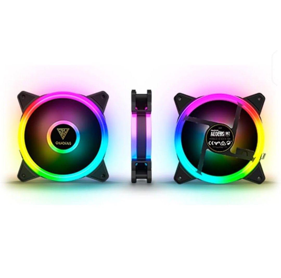 新品 GAMDIAS ARGB 120mmFAN 8個セットM2-1204R