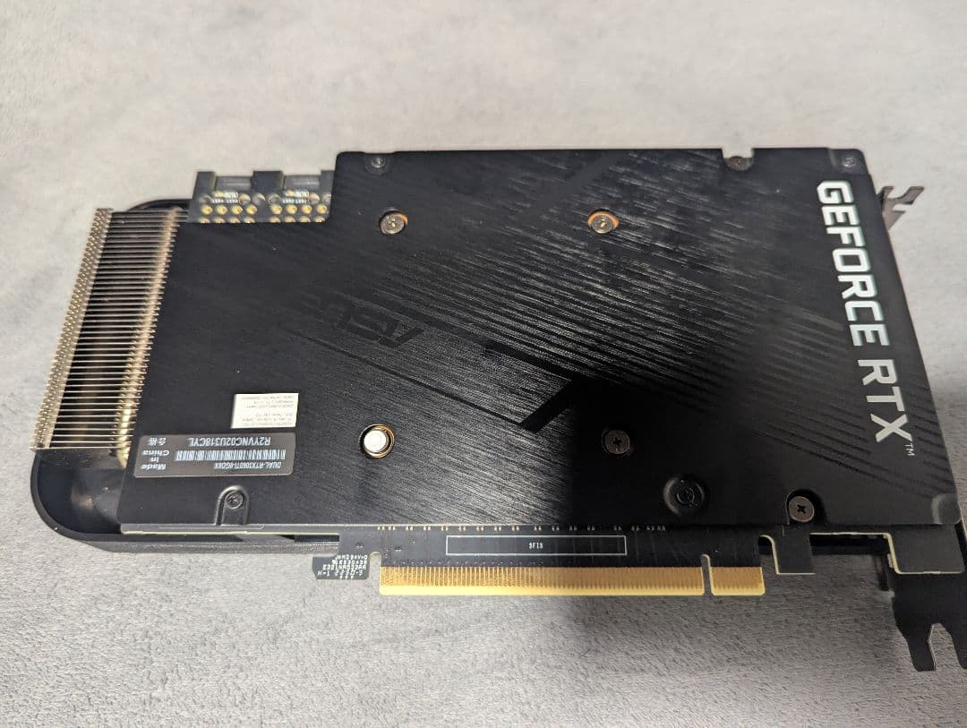 ASUS GeForce RTX3060ti 8GB グラフィックボード