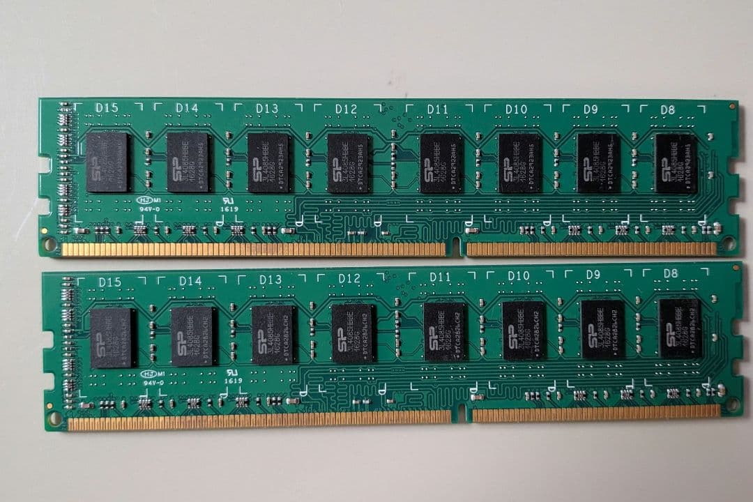 16GB(8G×2枚) DDR3 1600 CL11 メモリー 12