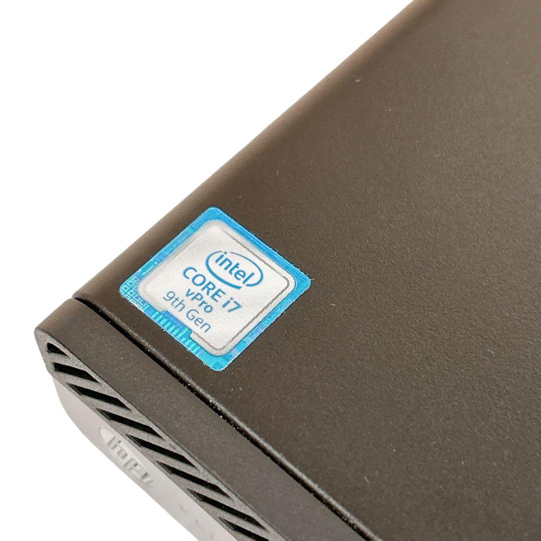【美品】EliteDesk i7搭載 16GB WiFi デスクトップ 876
