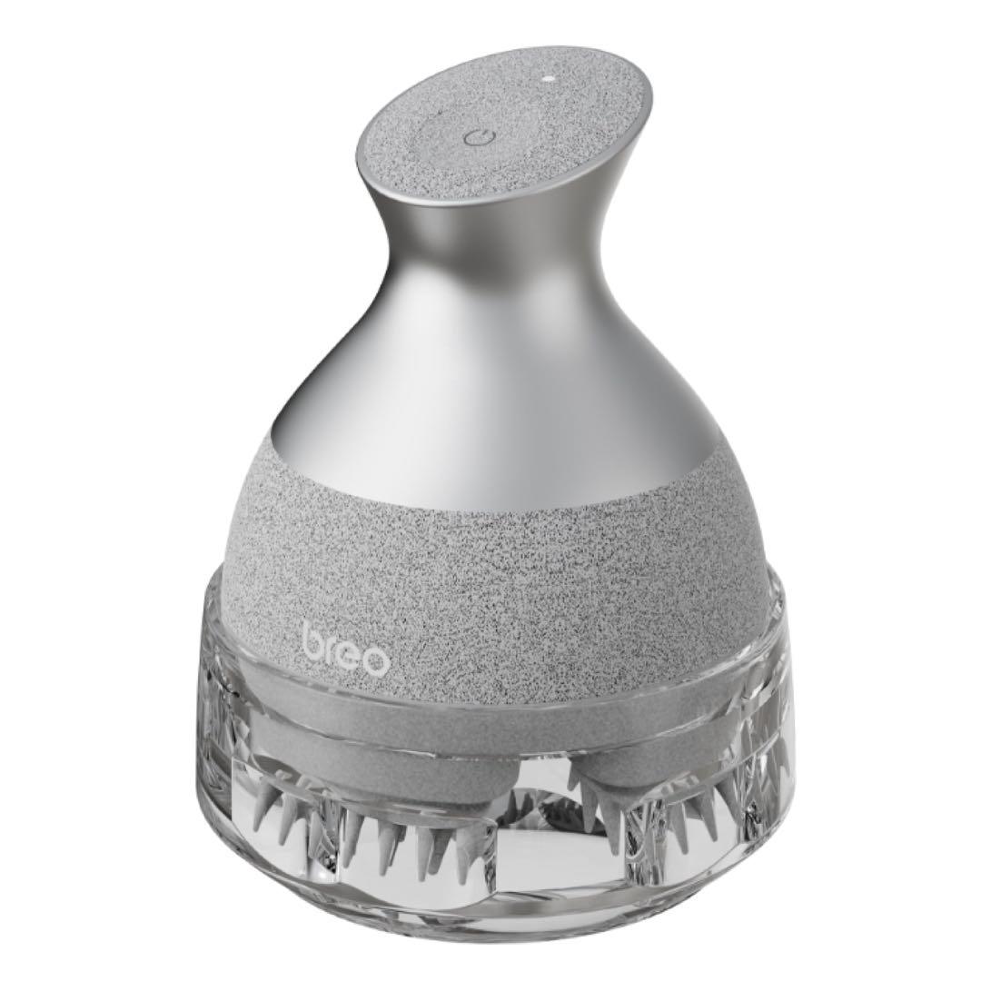 breo Scalp2 Spa 電動頭皮ブラシ　ヘッドスパ　マットシルバー