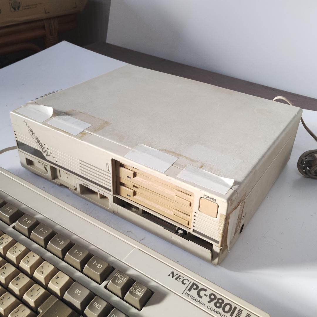 NEC PC-9801U キーボード マウス付き 動作未確認
