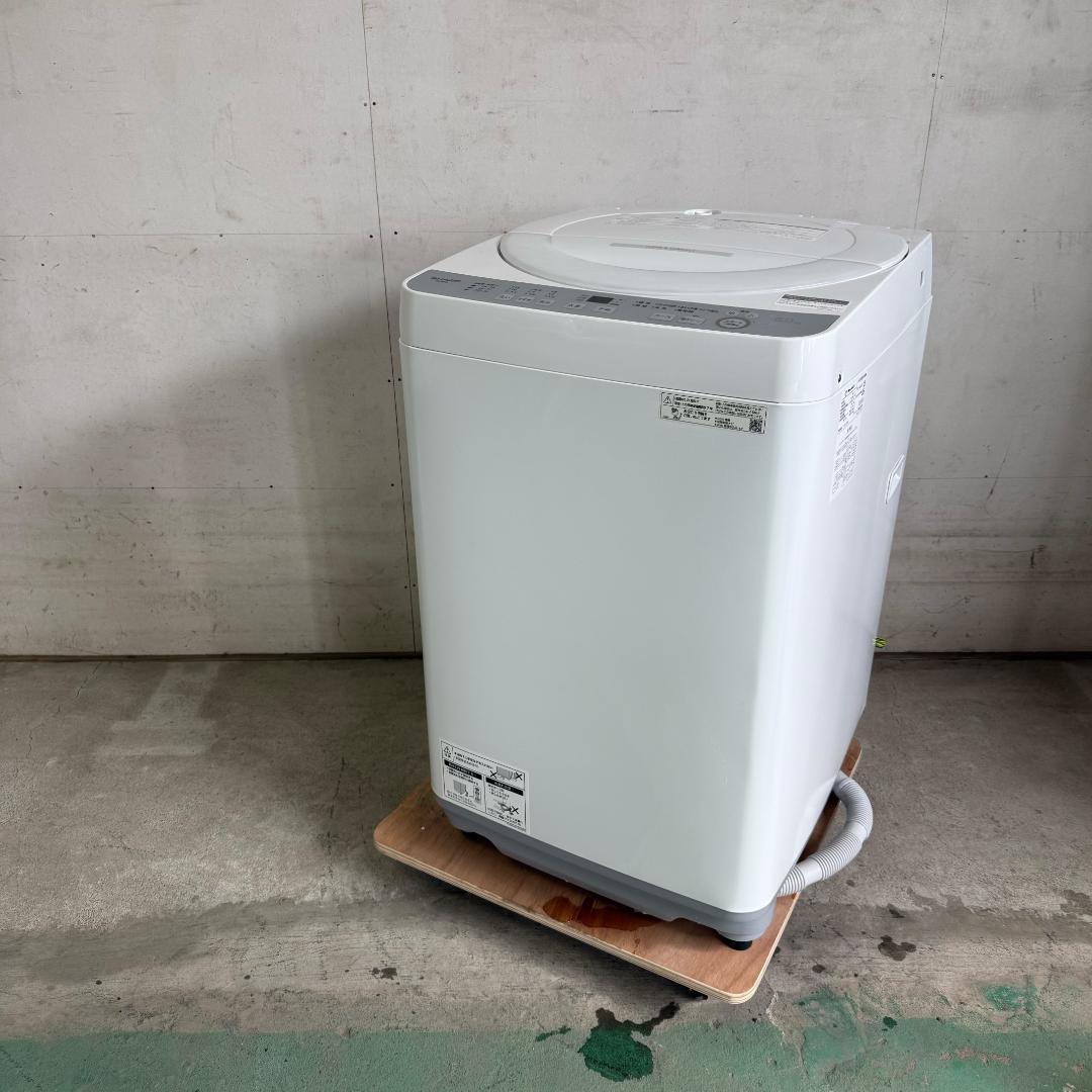 SHARP 洗濯機 小型 一人暮らし 6.0kg 2025年製 KW0135