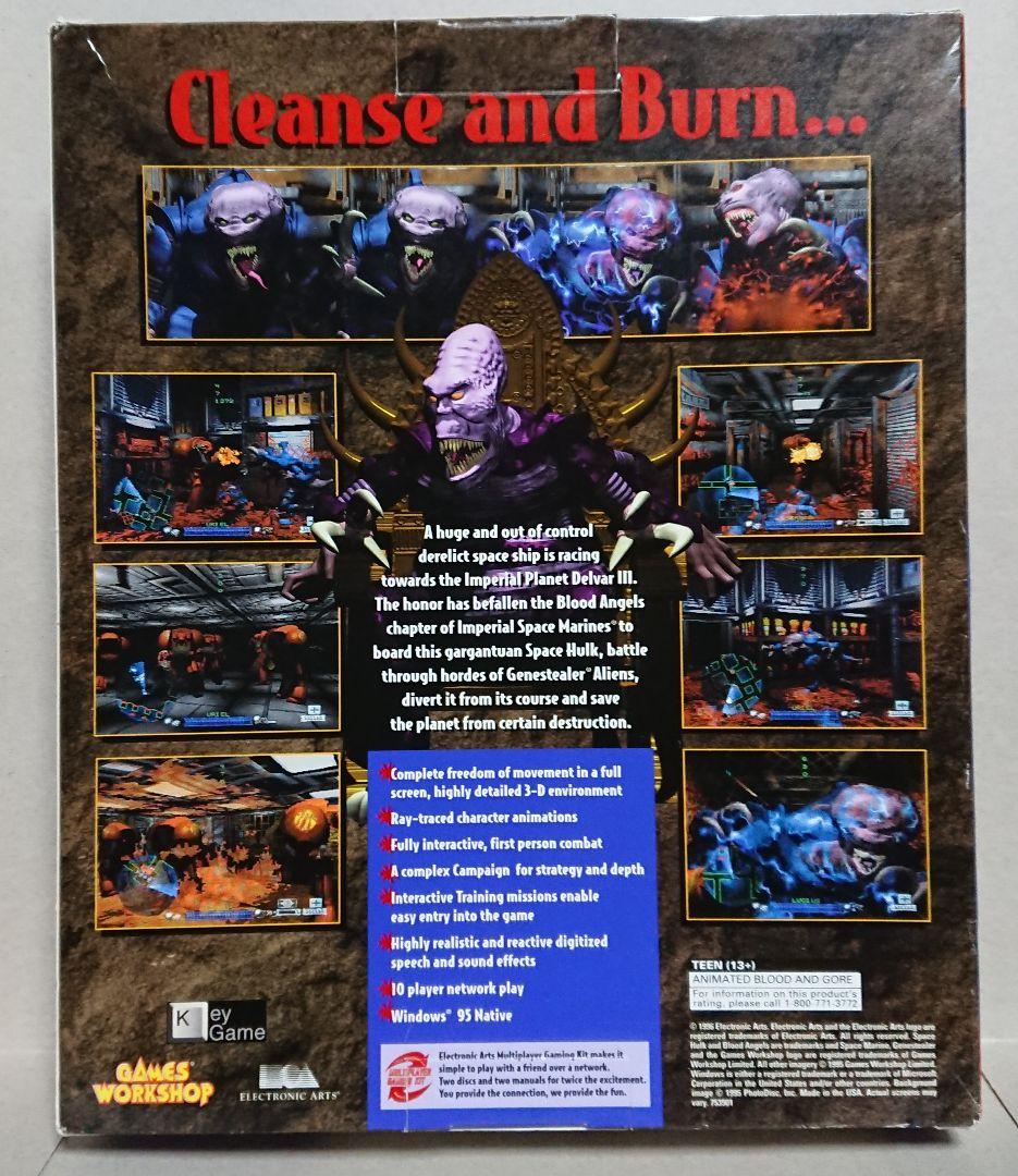 PCゲームソフト Space Hulk スペースハルク 中身のみ ジャンク