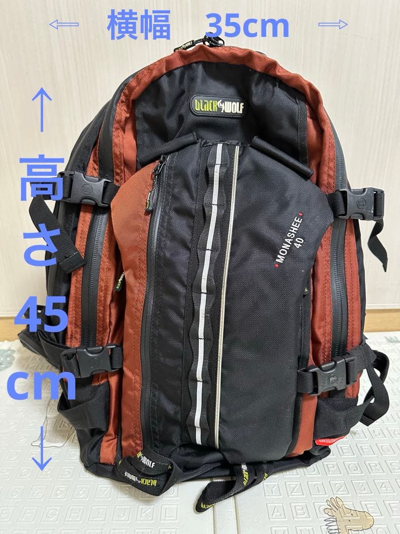 バックパック　blackwolf 40 中古