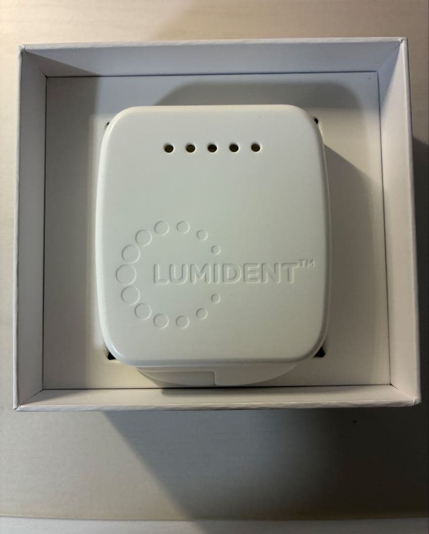 歯列矯正　光加速装置　LUMIDENT