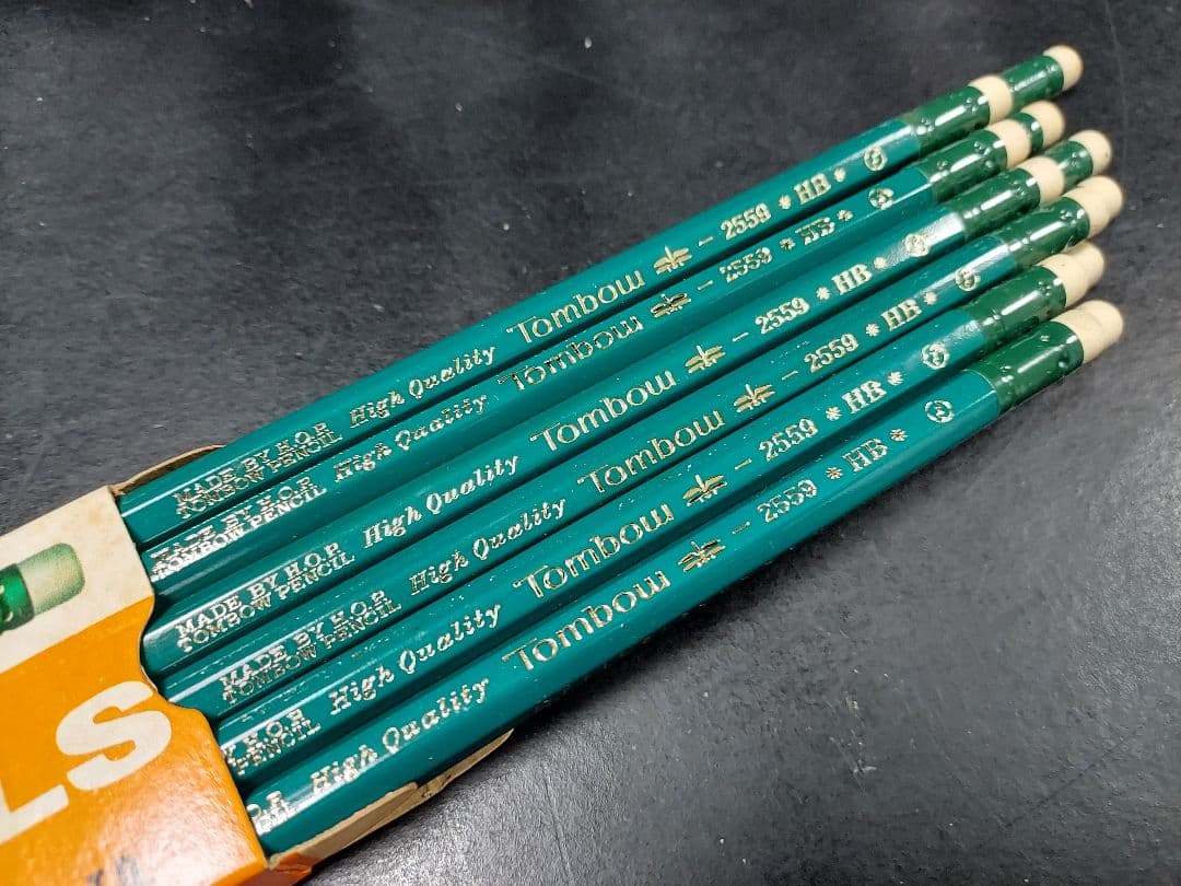 レトロ鉛筆、三菱鉛筆、uni　 Tombow pencils、トンボ鉛筆、昭和