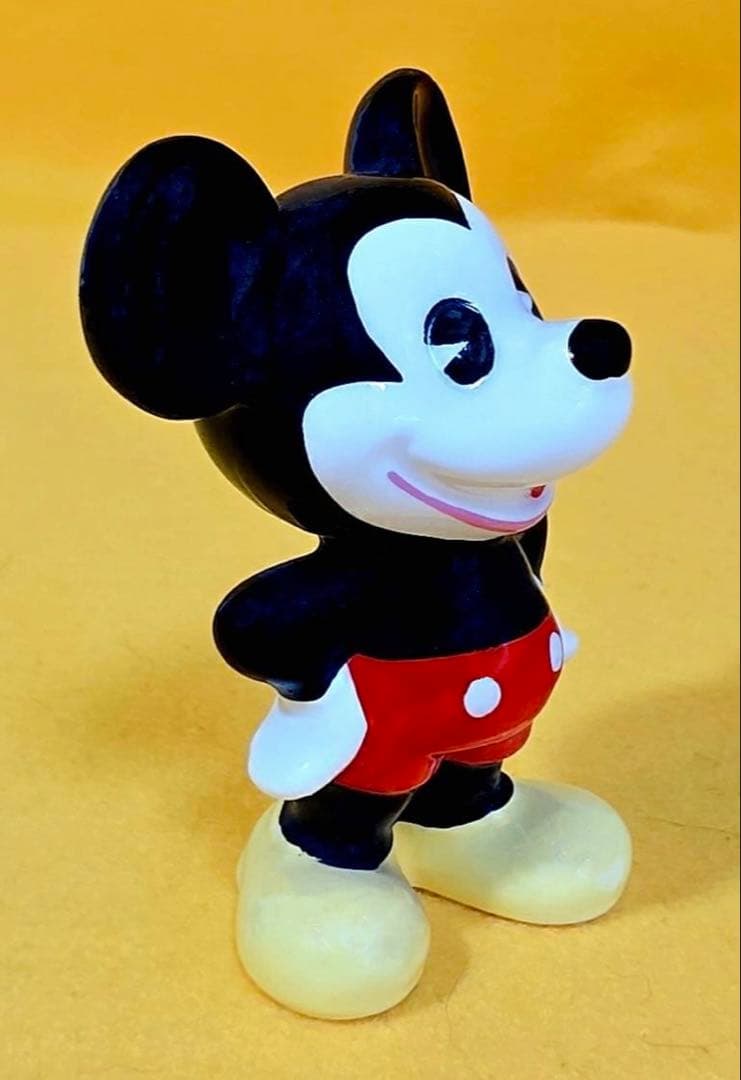 1983年製TDLミッキーマウス東京ディズニーランド開園当時陶器フィギュア値札付