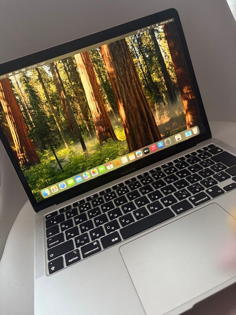 MacBookAir m1 256GB 2020 バッテリー100%