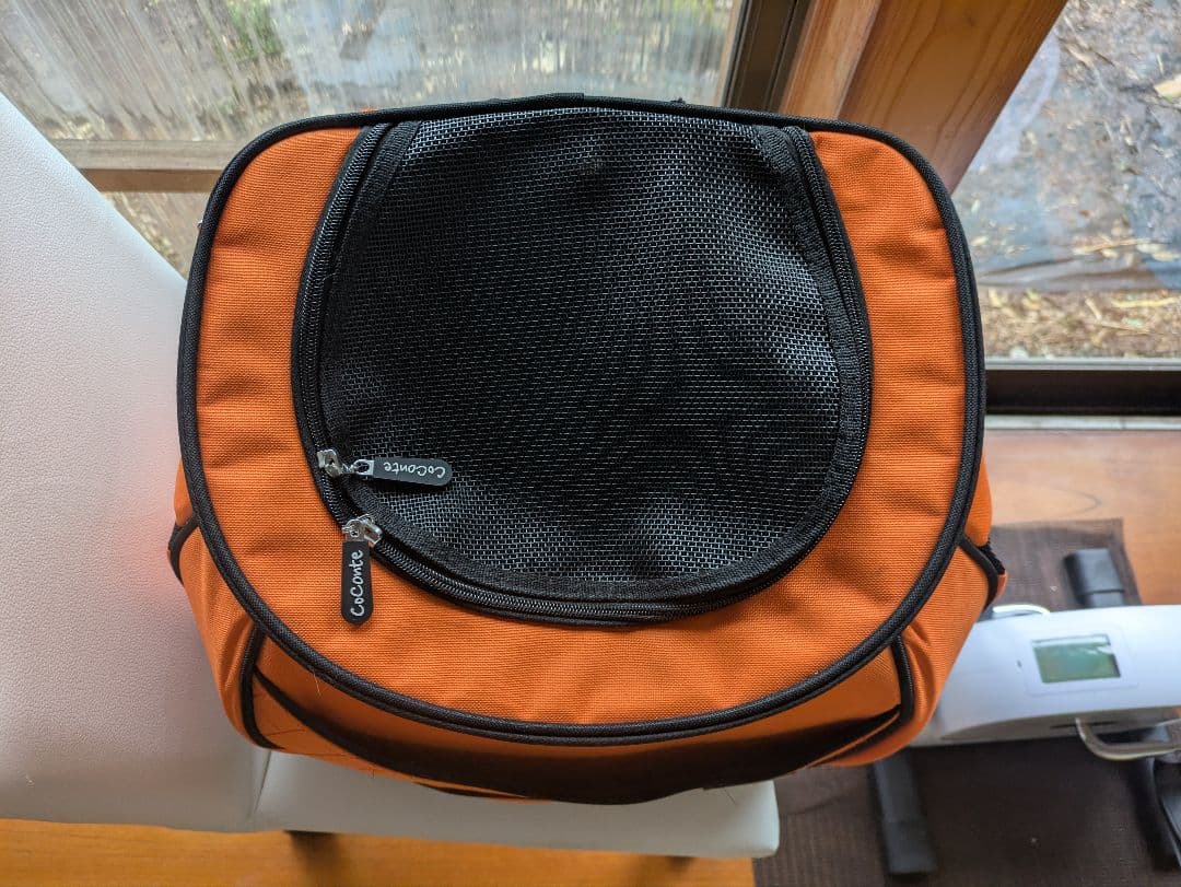 CoConTe メッシュキャリーバッグ オレンジ
