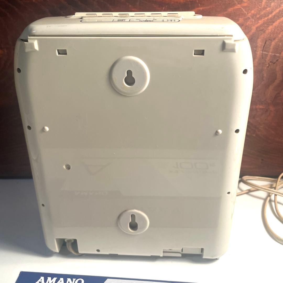 AMANO アマノ タイムレコーダー BX-2000 タイムカード【新品】付き