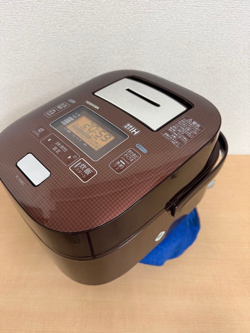 TOSHIBA 東芝 真空圧力IH炊飯器 RC-10VXE3 5.5合