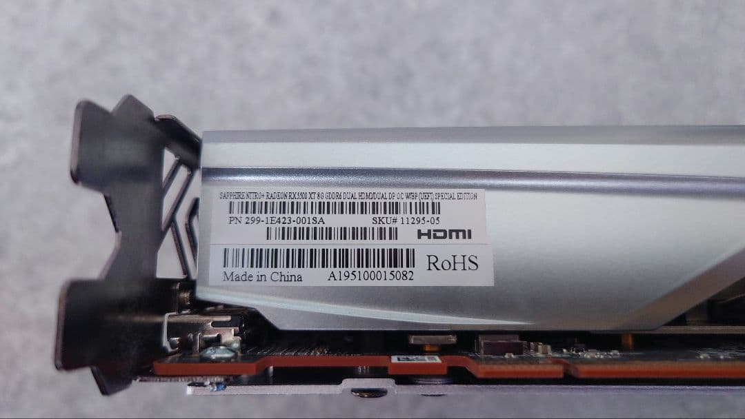 グラフィックボード・グラボ・ビデオカード SAPPHIRE NITRO+ RADEON RX5500XT 8G