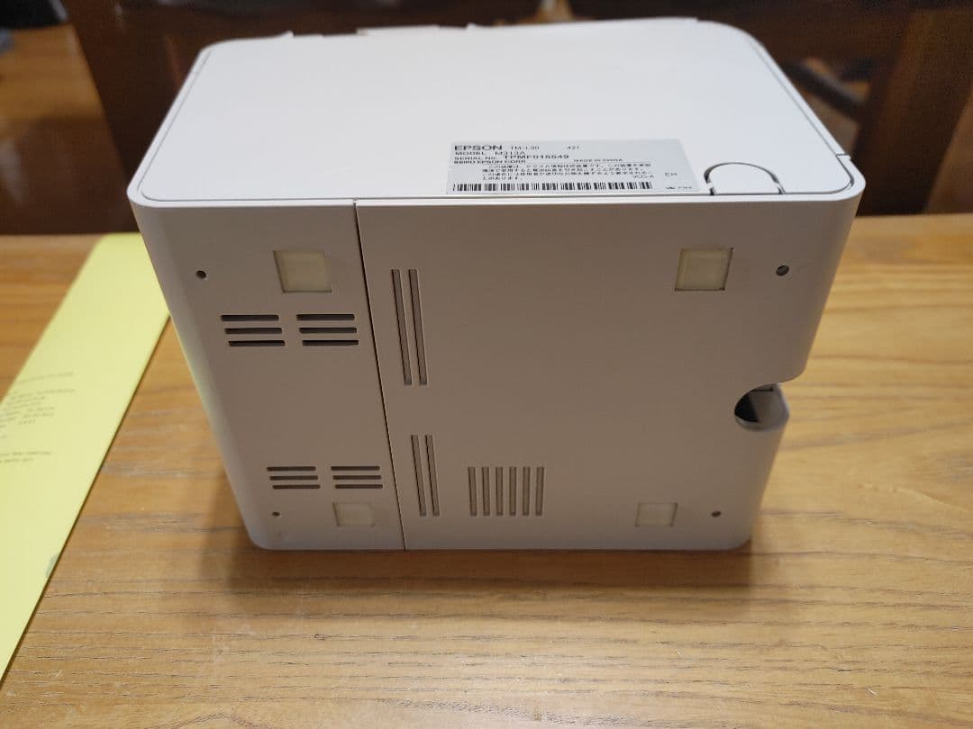 【動作OK】EPSON レシートプリンター TM-L90 　ACアダプター付