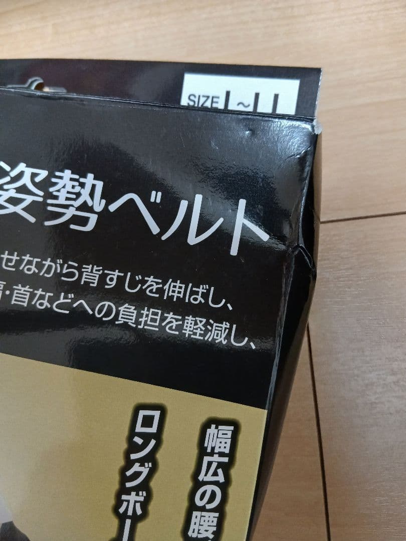 アルファックス お医者さんの腰から正す姿勢ベルト 背中・腰用 背筋 L-LL