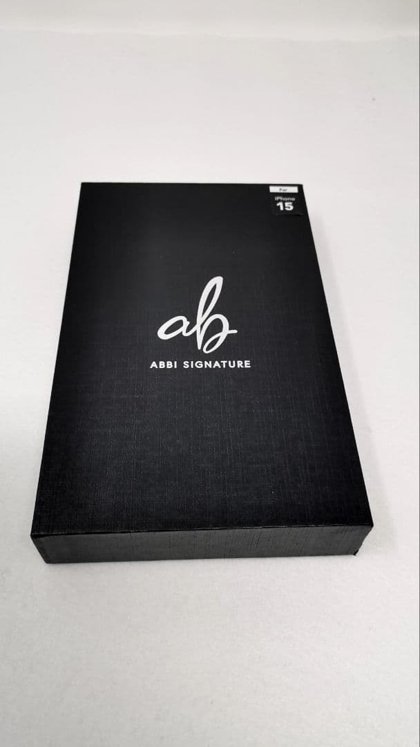 ABI SIGNATURE iPhone15ケース 日本製 手帳型