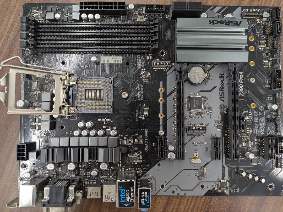 ASRock Z390 Pro4 マザーボード ATX