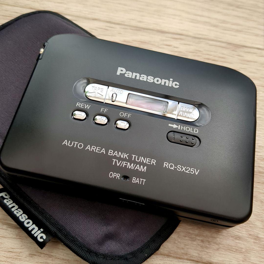 Panasonic ステレオラジオカセットプレーヤー RQ-SX25V 現状品
