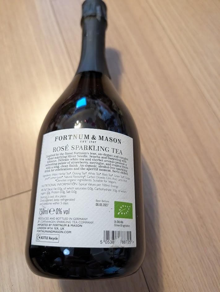 Fortnum&Masonフォートナム・アンド・メイソンロゼスパークリングティー